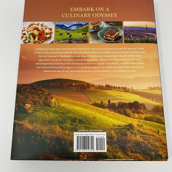 Tasting Italy Hardcover Cookbook - Picture 2 of 6